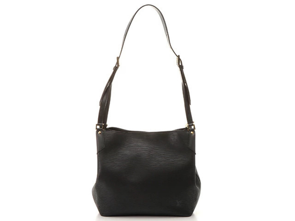 LOUIS VUITTON Shoulder Bag Mandala Epi Noir Black